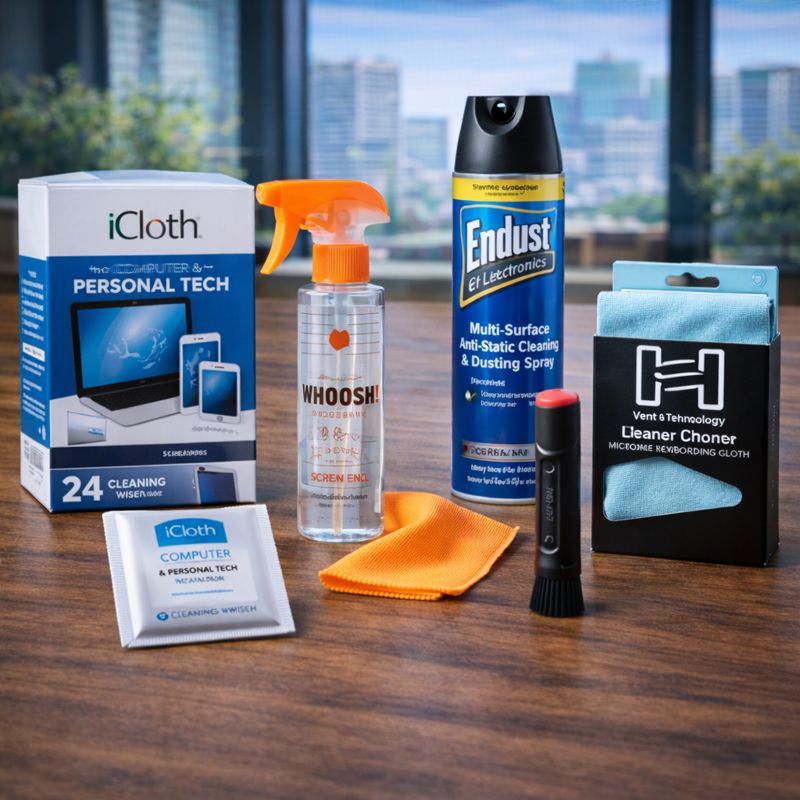 Productos de limpieza de cómputo