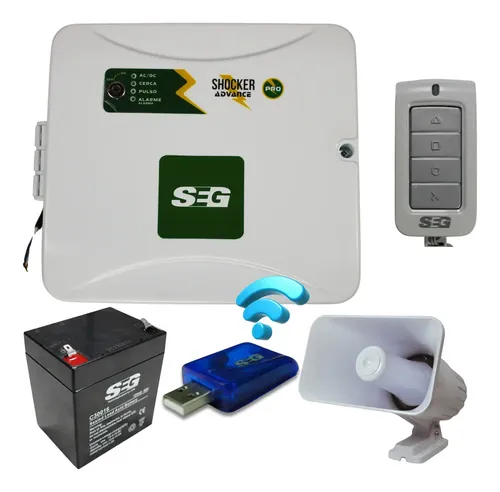 Sirena para cerco eléctrico